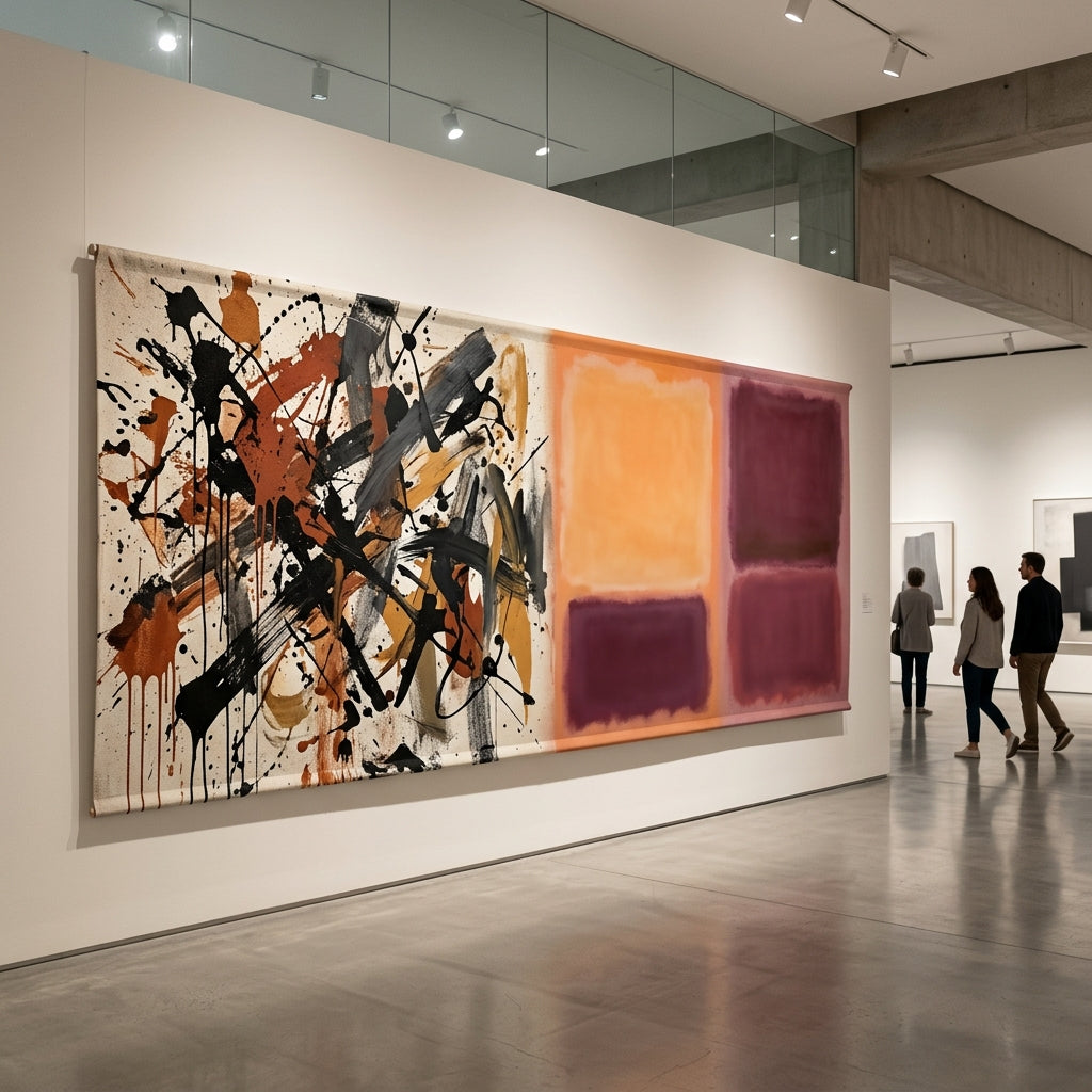 Action Painting vs Color Field: The Two Faces of Abstract Expressionism