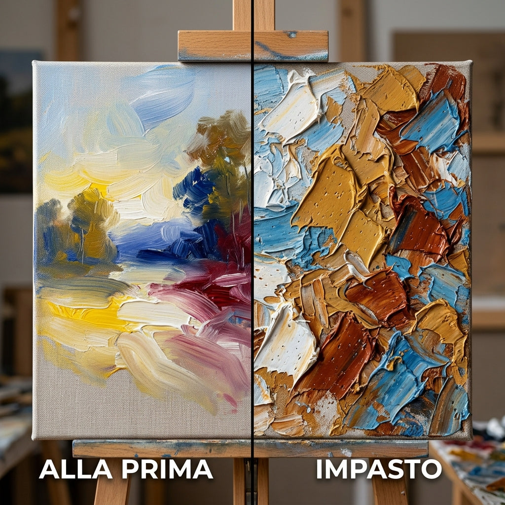 Alla Prima vs Impasto: Two Painting Techniques That Changed Art Forever