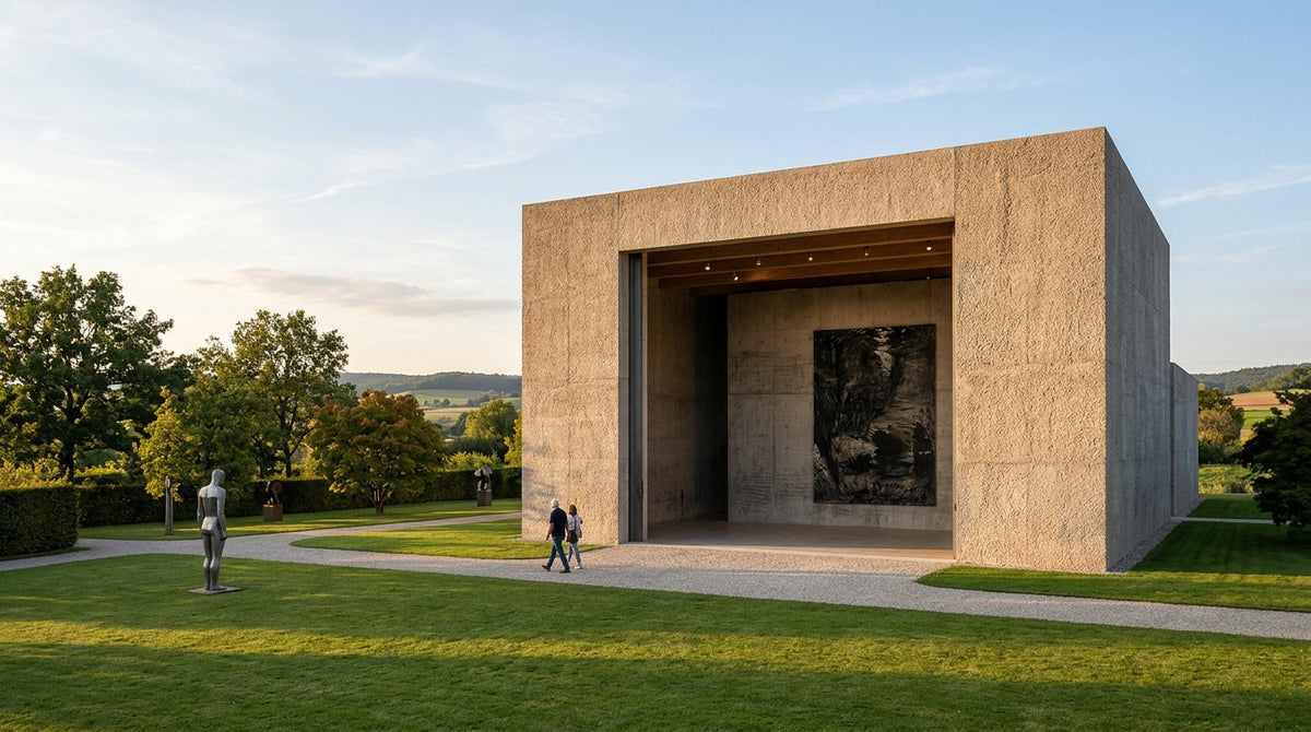 Why an 11-Meter Anselm Kiefer Painting Got Its Own David Chipperfield Pavilion: Inside 'Schwarze Flocken' at Museum Würth 2