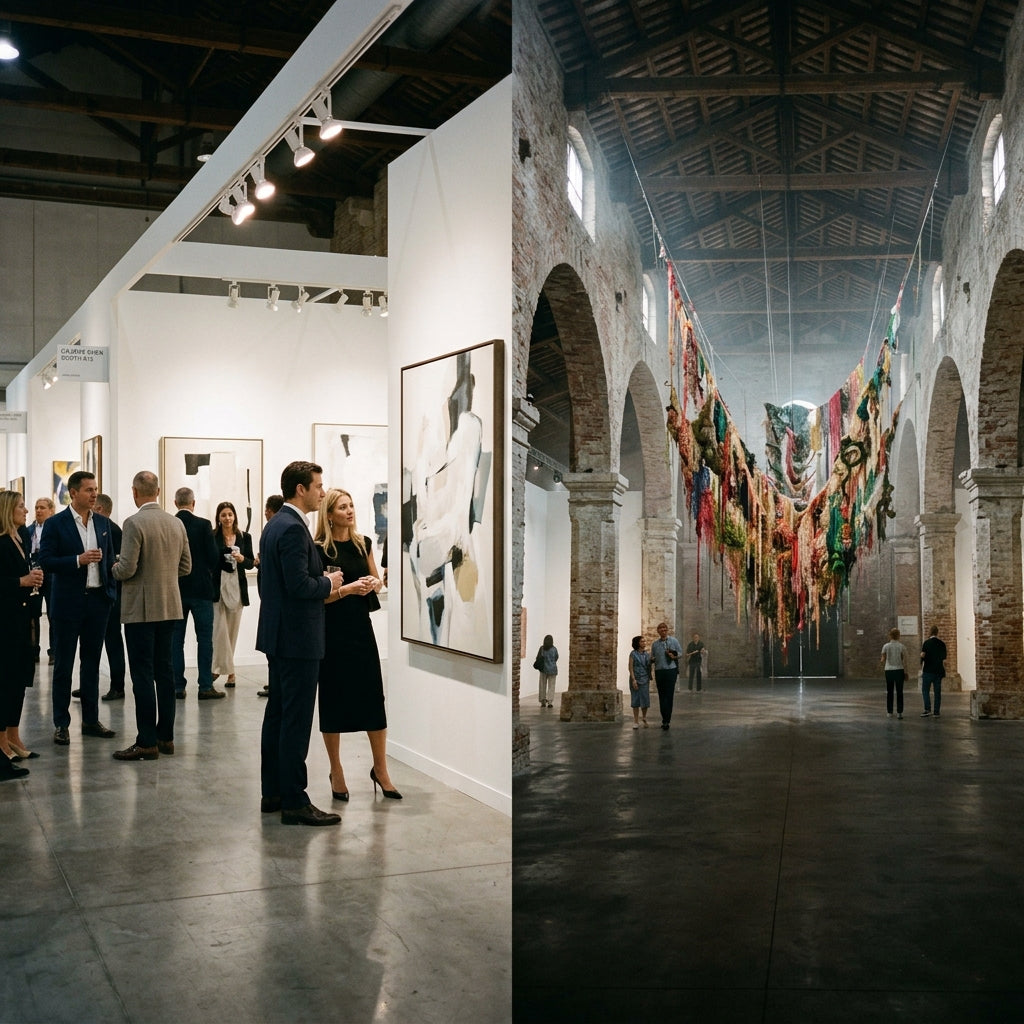 "Art Fair Art" vs "Biennale Art": The Two Art Worlds You Didn't Know You Were Choosing Between