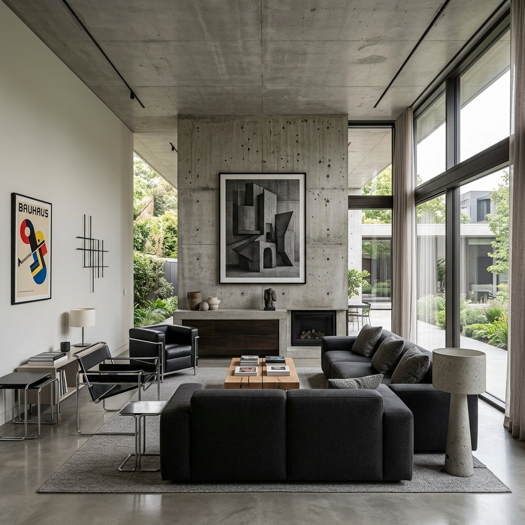 Bauhaus vs Brutalism Wall Art: How to Choose Your Statement