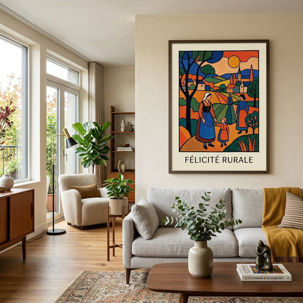 Cloisonnism Art: The Bold Secret to Waking Up a Dull Room