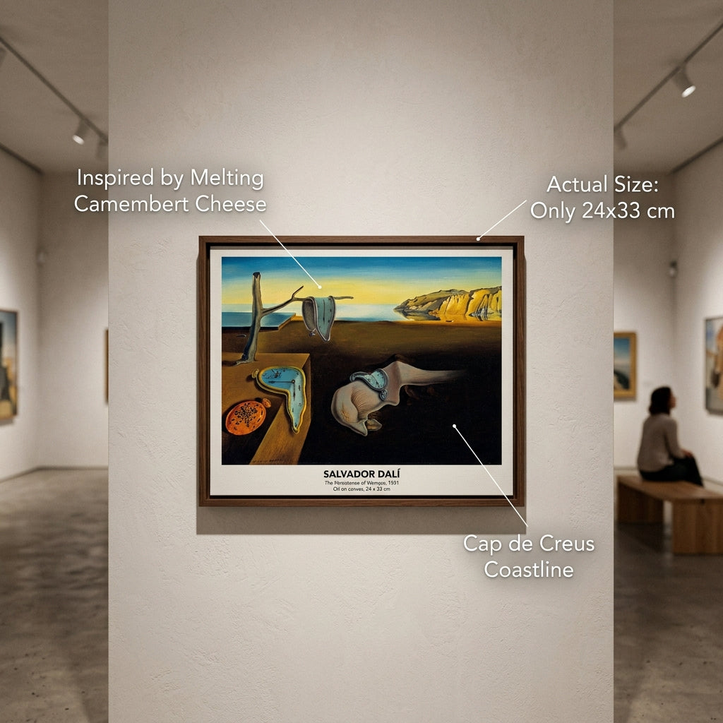 Dalí’s Melting Clocks: The Camembert Cheese Inspiration