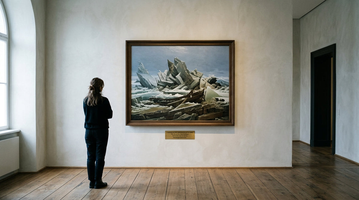 Caspar David Friedrich's The Sea of Ice: An Arctic Tomb on the River Elbe