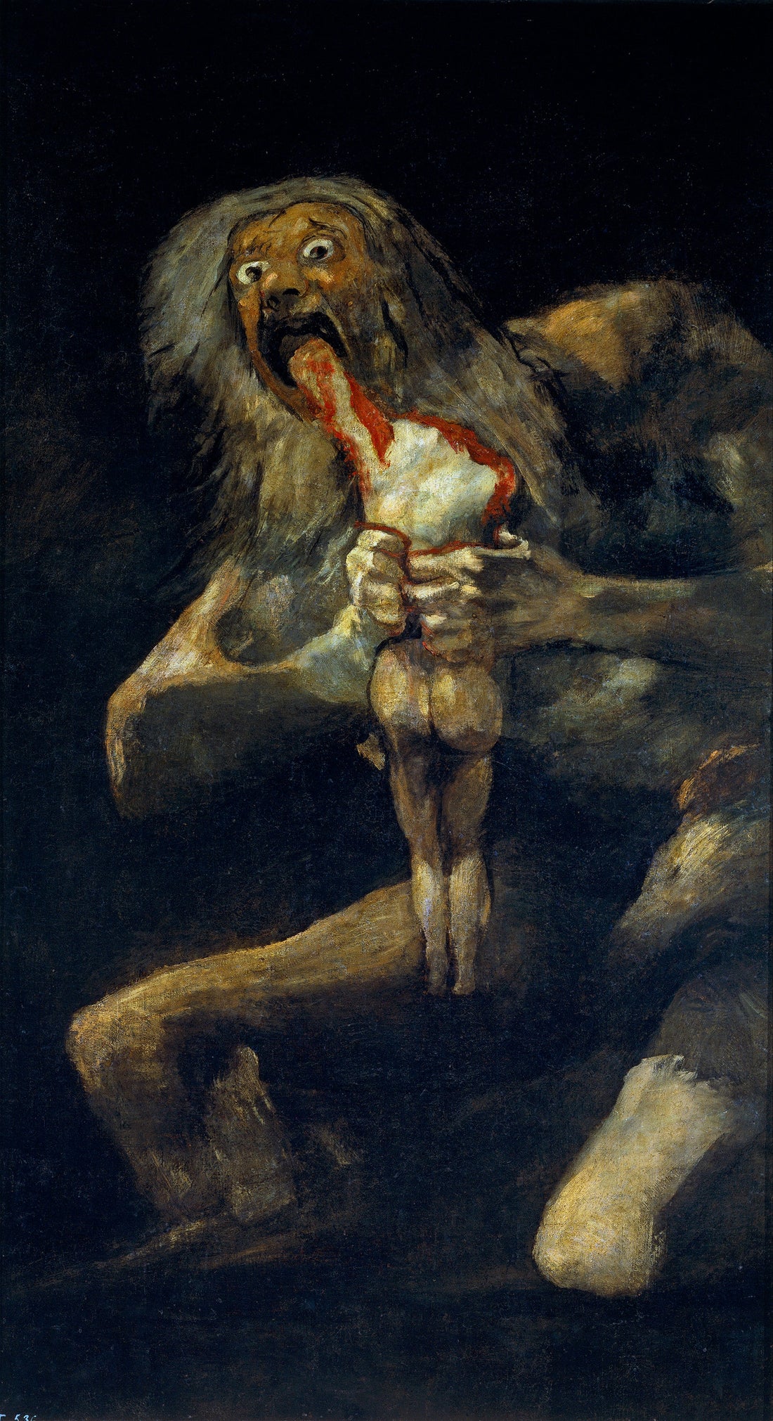 Goya's Saturn Devouring His Son: The Nightmare Painted on a Dining Room Wall