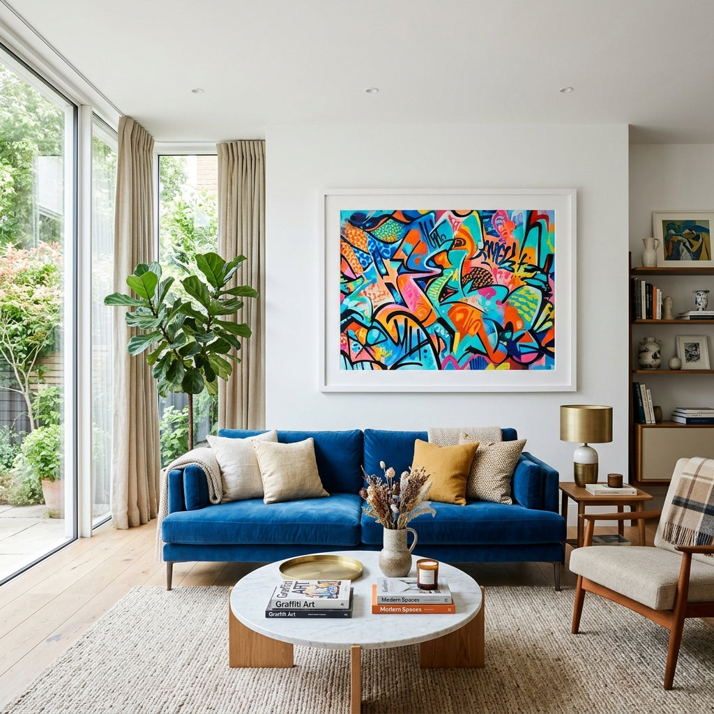 How to Decorate with Street Art (Without Looking Like a Dorm Room)