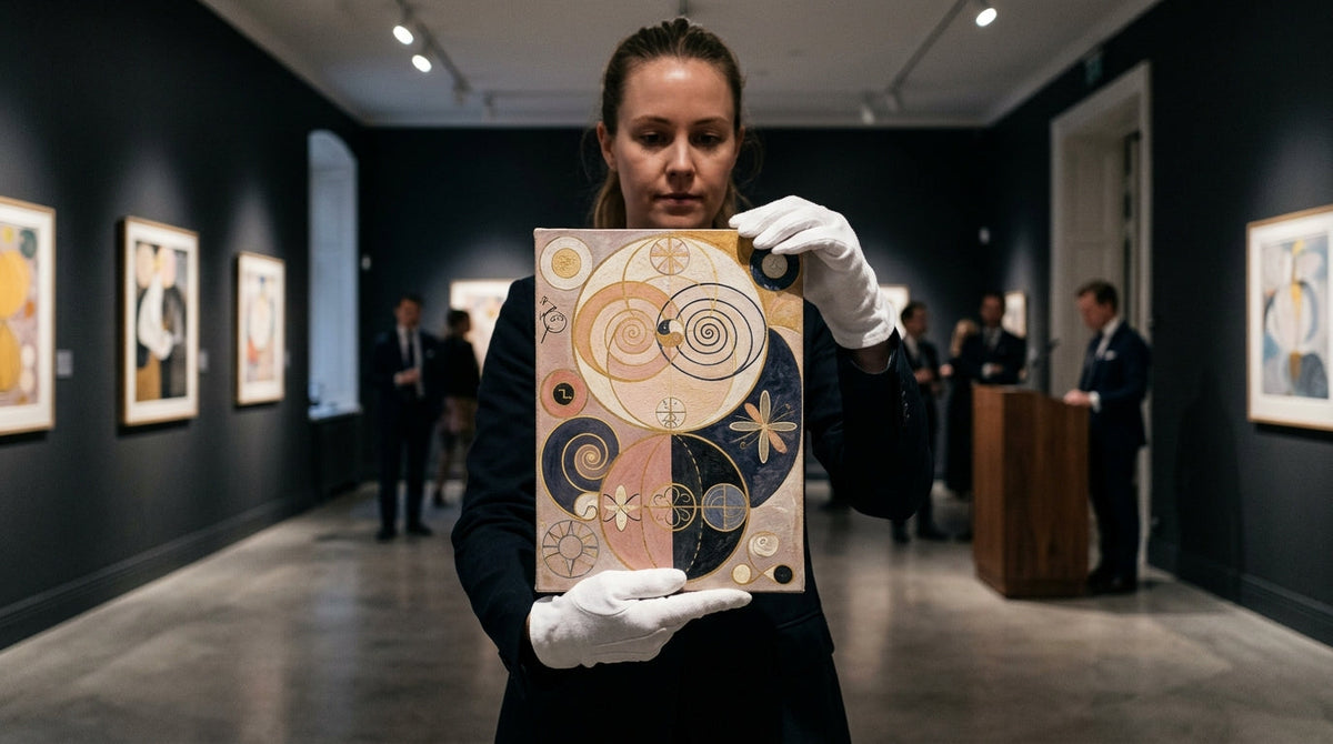 The Untouchable Mystic Hits the Block: Hilma af Klint's First Abstract Painting at Auction in 30 Years