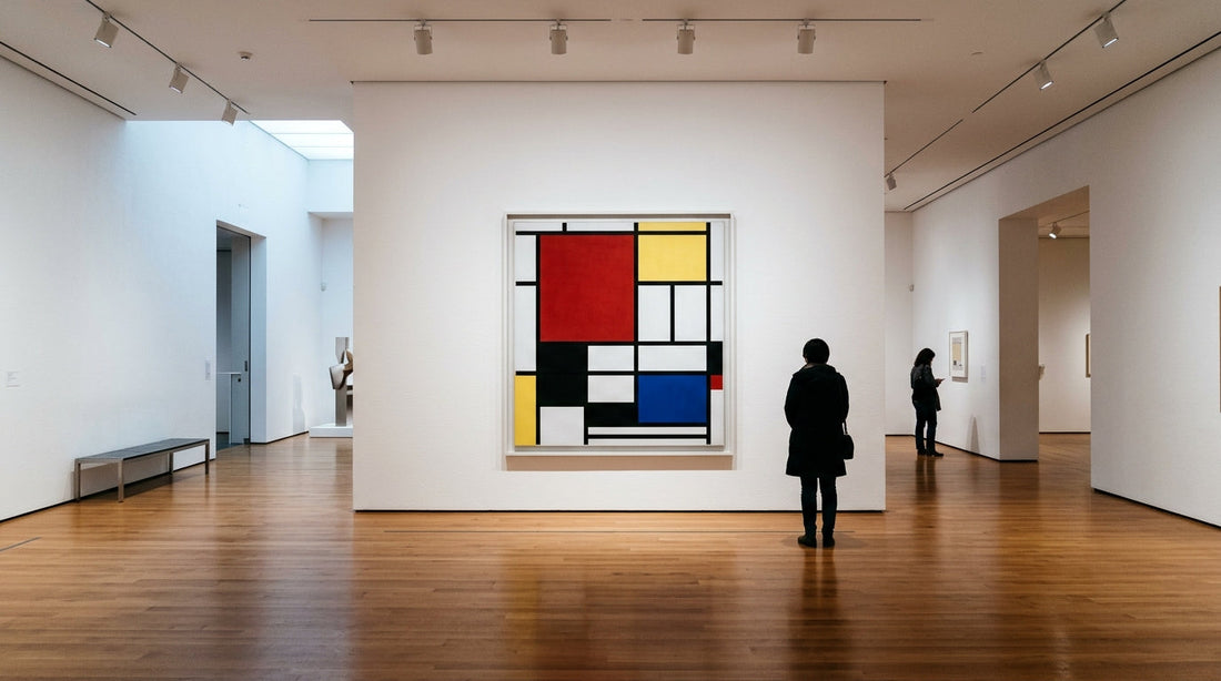 The Art Student Who Projectile-Vomited on Piet Mondrian at MoMA