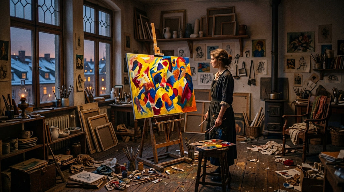 The Twilight Accident That Invented Abstraction: Kandinsky's Picture with a Circle
