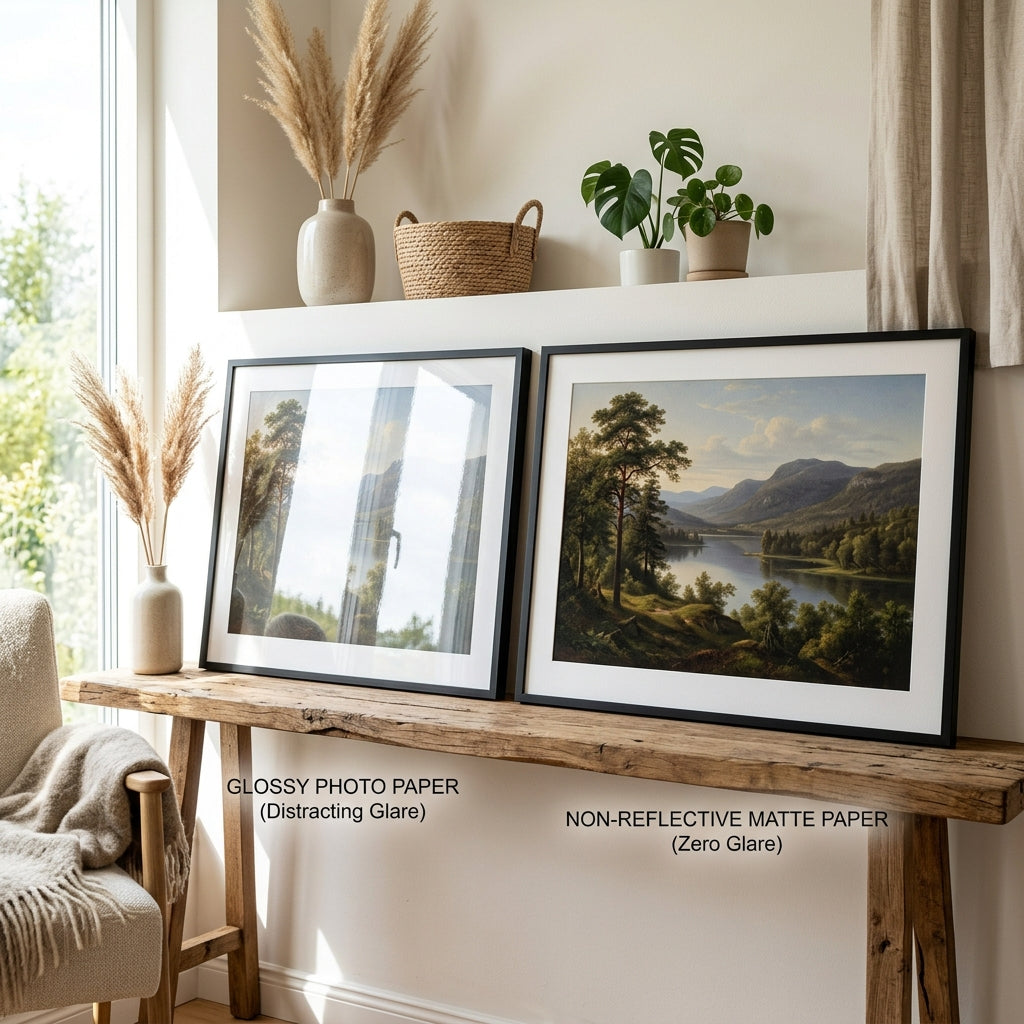 Matte vs Photo Paper for Art Prints: The Real Difference on Your Wall