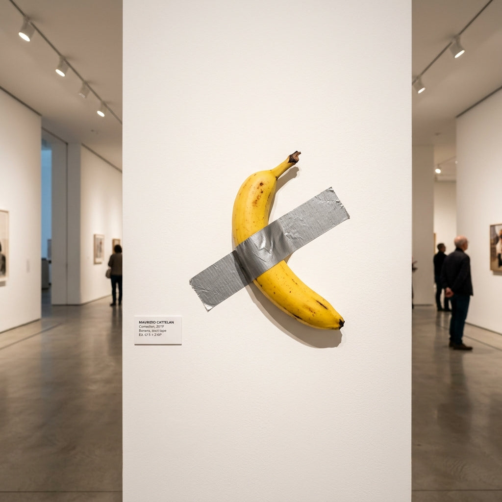 The $120,000 Banana: Why Maurizio Cattelan's Comedian Shook the Art World