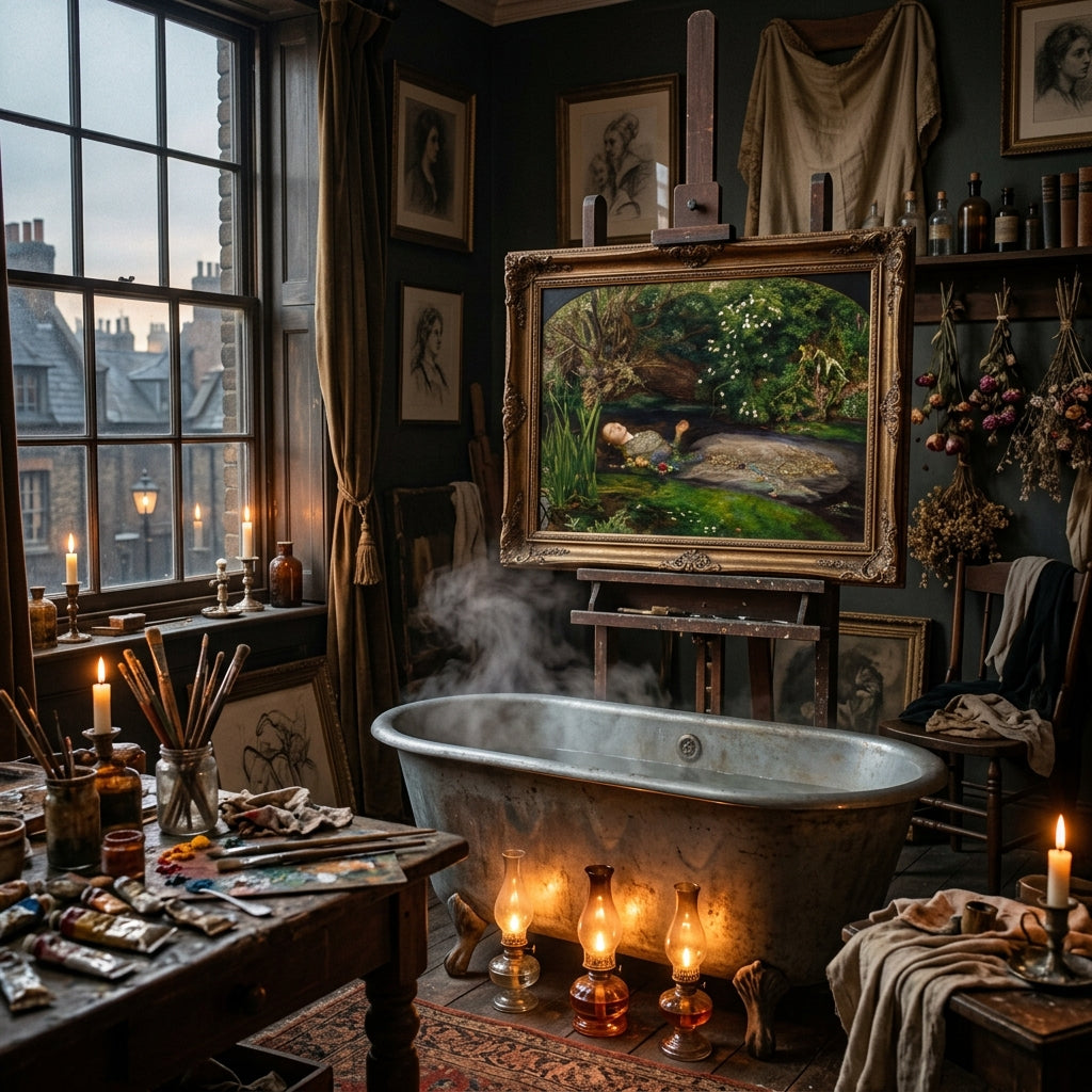 The Bathtub, the Frozen Muse, and the £50 Lawsuit: The True Story Behind Millais's Ophelia
