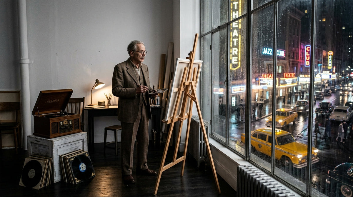 Piet Mondrian, Broadway Boogie Woogie, and the Night Jazz Broke the Grid