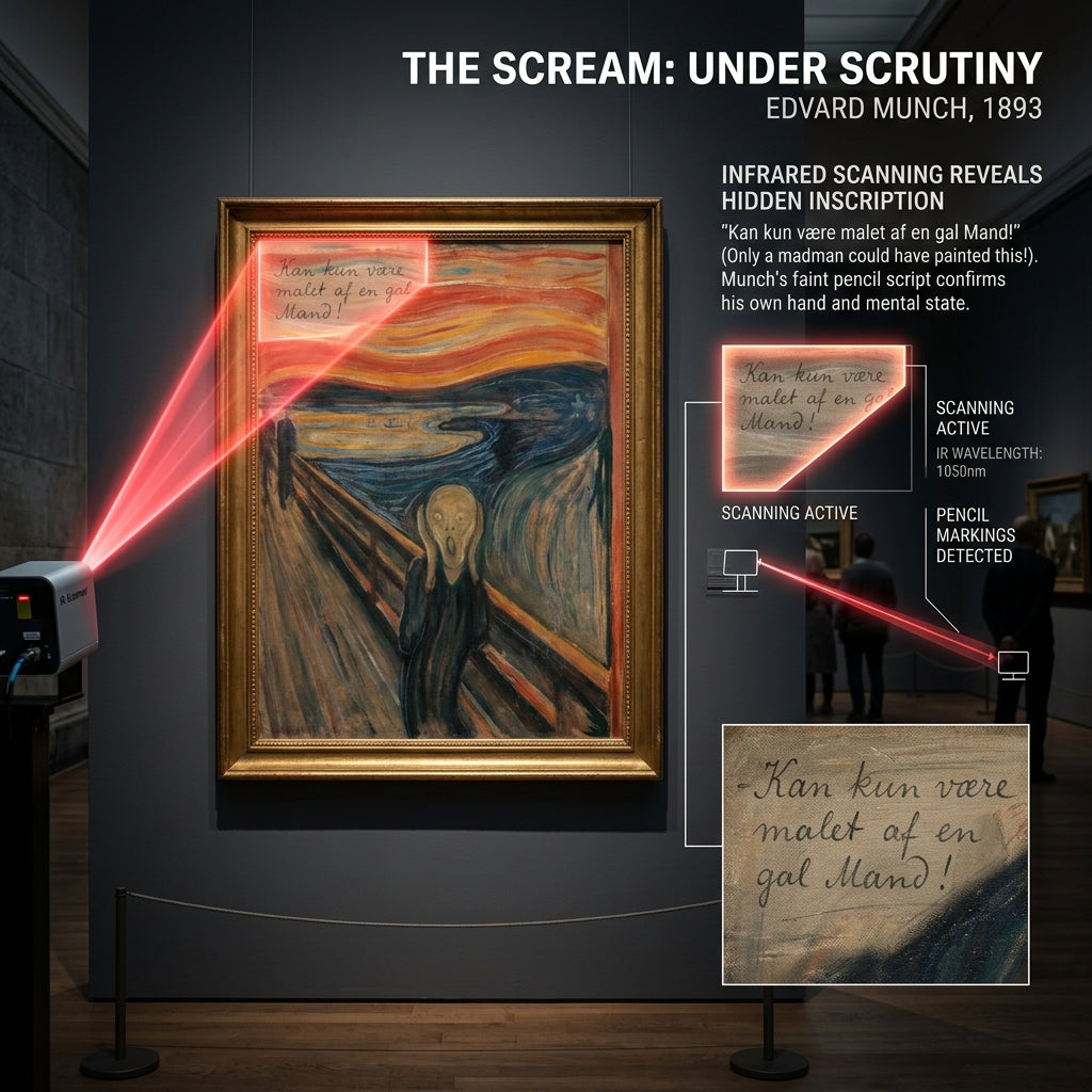 Edvard Munch’s The Scream Pencil Inscription: The Secret Revenge on His Critics