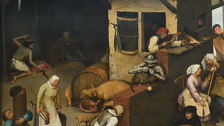Netherlandish Proverbs: Bruegel's 1559 Masterpiece of Everyday Absurdities