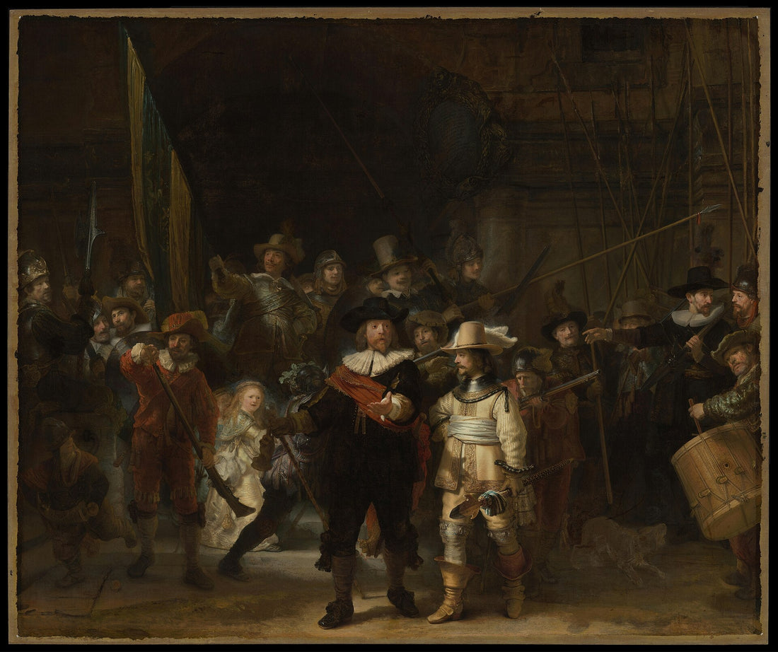 Rembrandt's Night Watch Is Darker and Smaller Than He Made It
