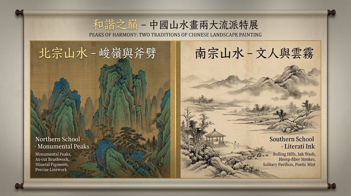 Northern vs Southern School: China's 1,000-Year Landscape Painting Debate