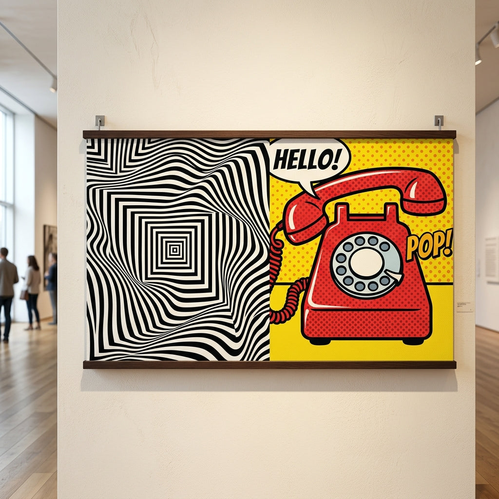 Op Art vs Pop Art: The 1960s Art War Nobody Talks About