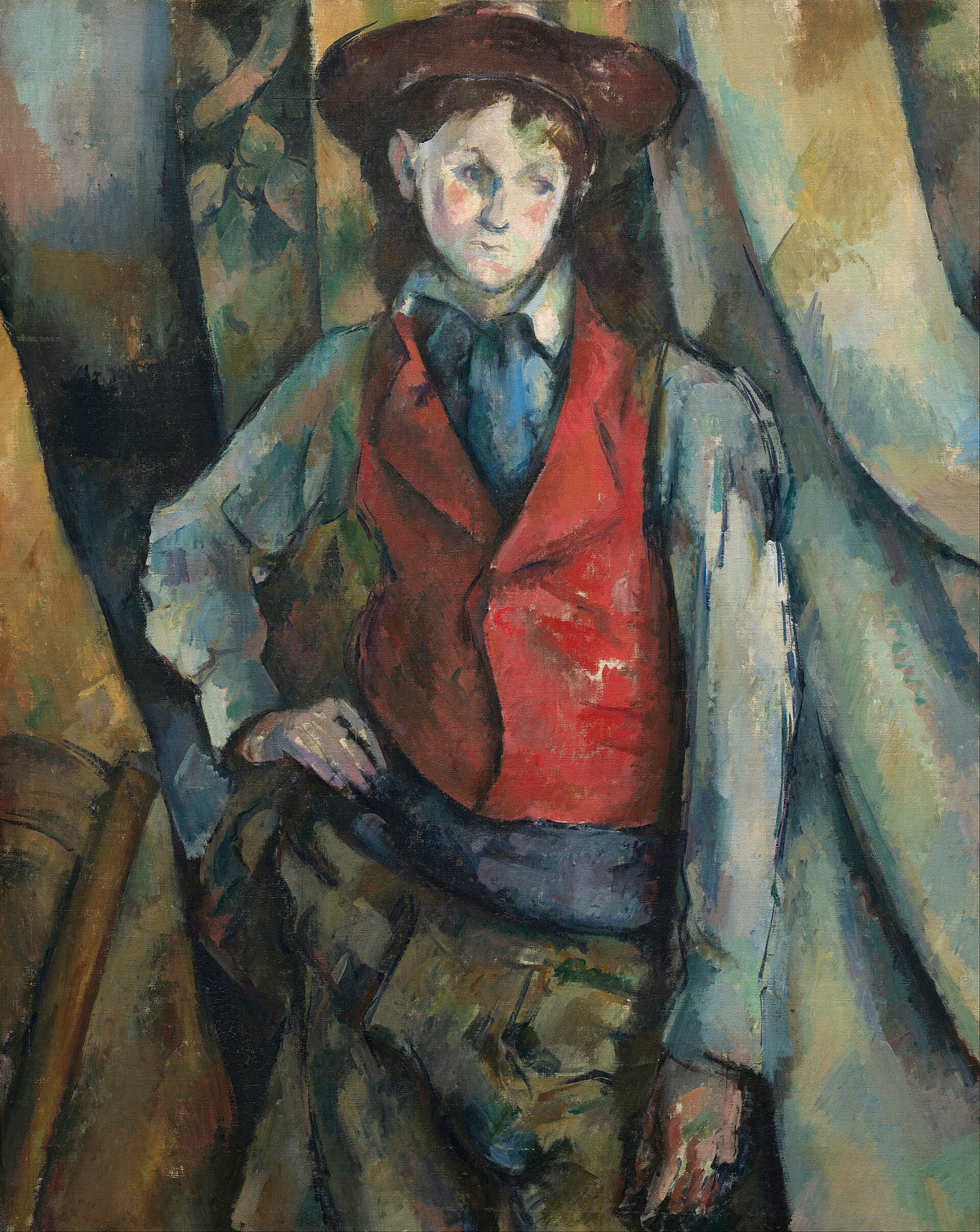How Cezanne's $100M Boy in the Red Vest Vanished into a Car Roof