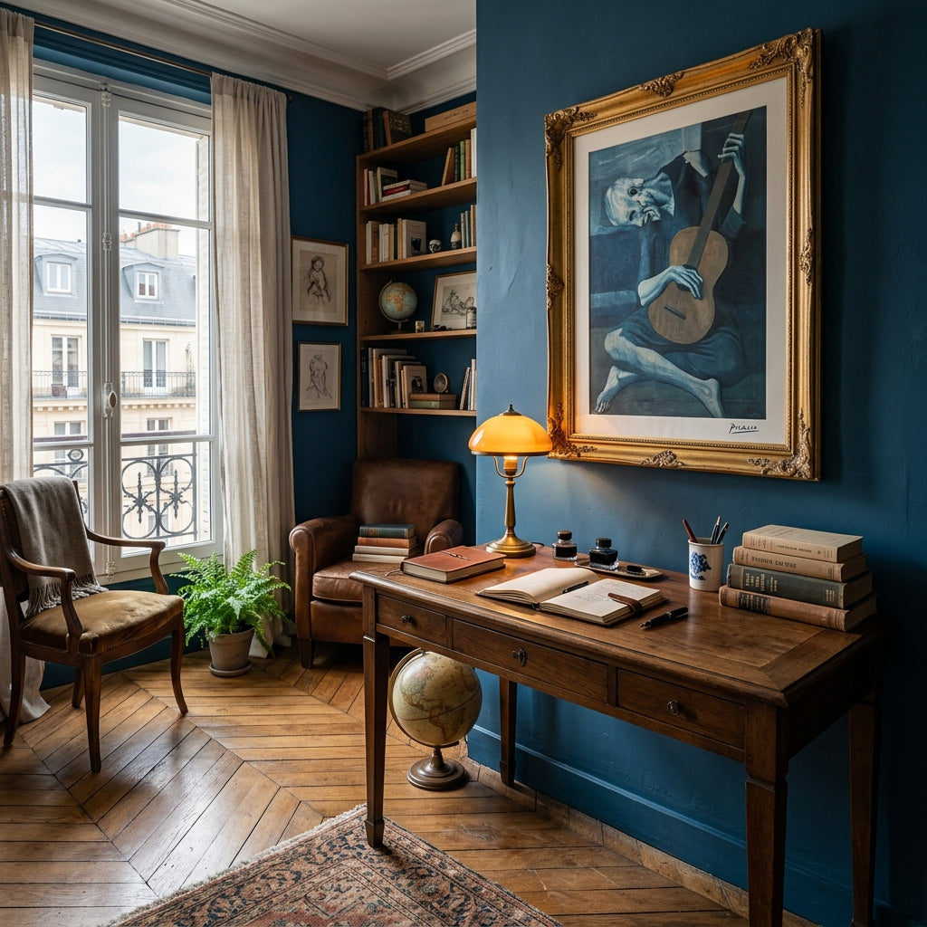 Picasso's Blue Room: The Hidden Portrait Beneath the Paint
