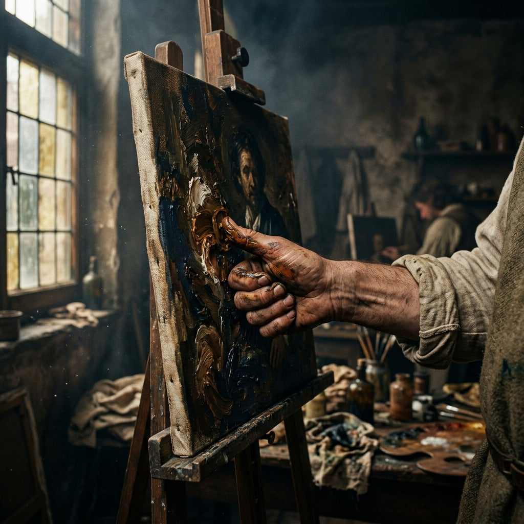 The Hidden Thumbprint in Pieter de Hooch's Cardplayers
