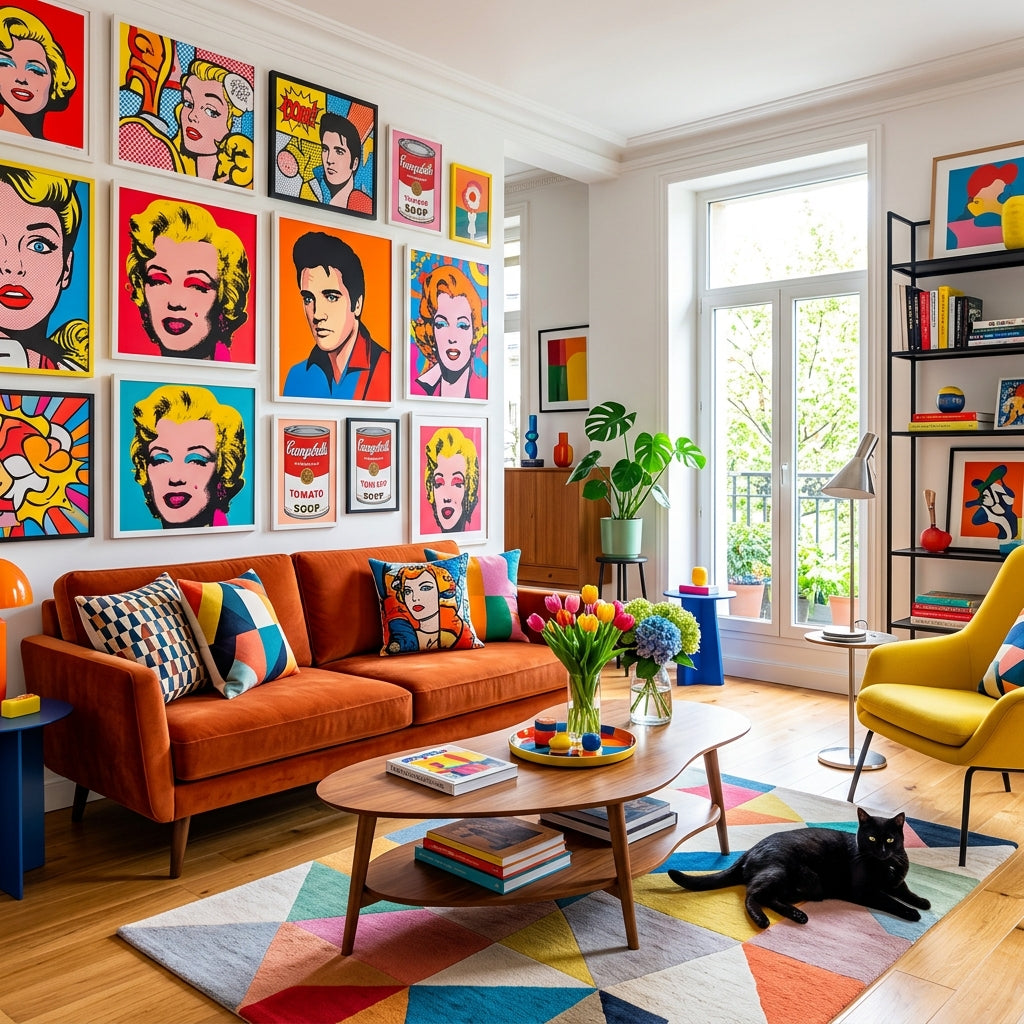 How to Decorate with Pop Art: Adding Bold Color to Your Home