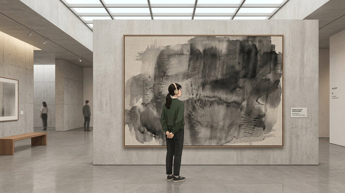 RM at SFMOMA: How a K-Pop Icon Brought Mid-Century Korean Abstraction to America
