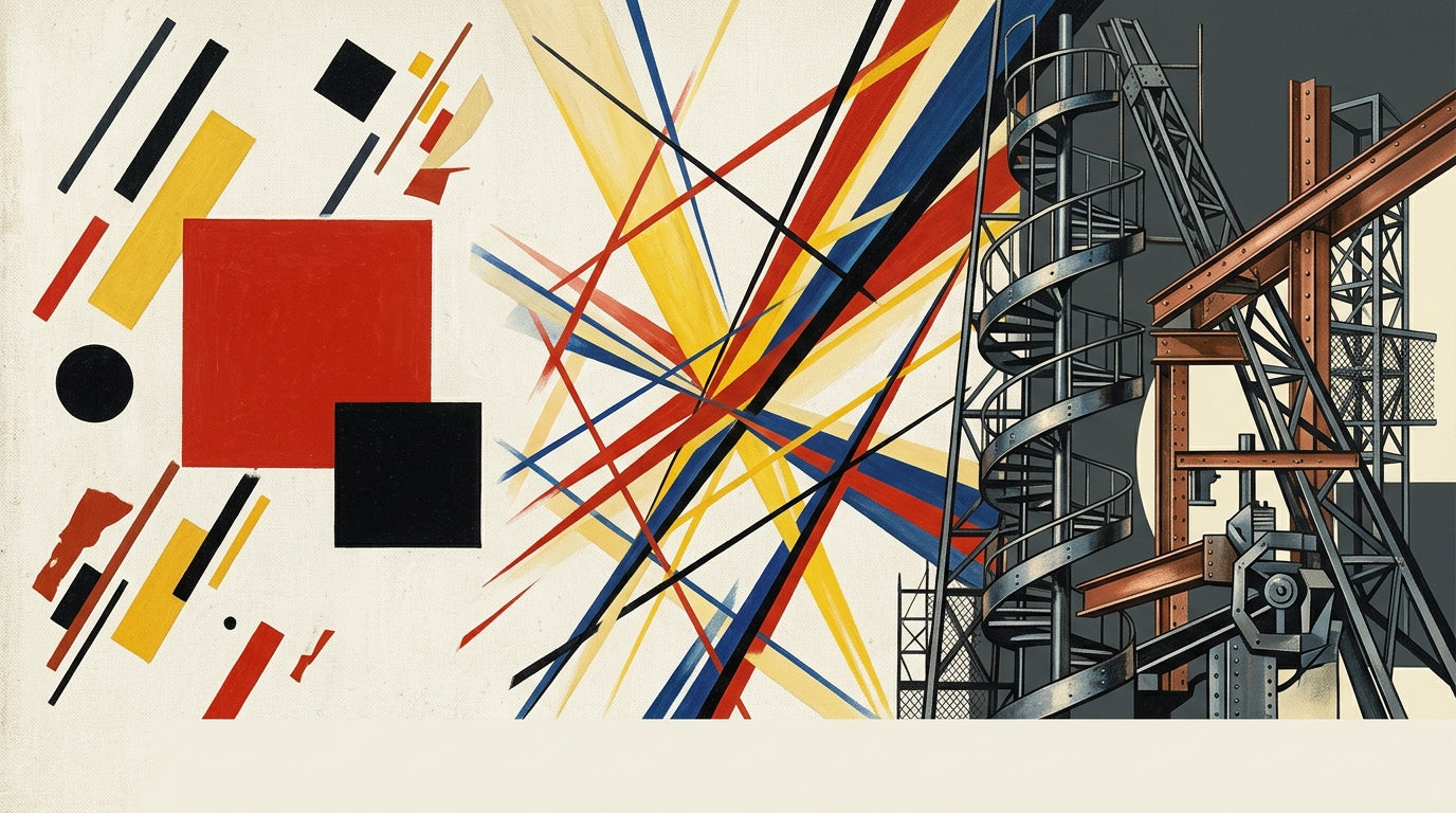 The Russian Avant-Garde Family Tree: From Rayonism to Suprematism to Constructivism