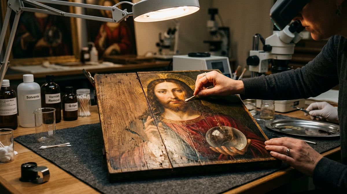The $450 Million Yard Sale: How Leonardo's Salvator Mundi Was Found in a Stairwell