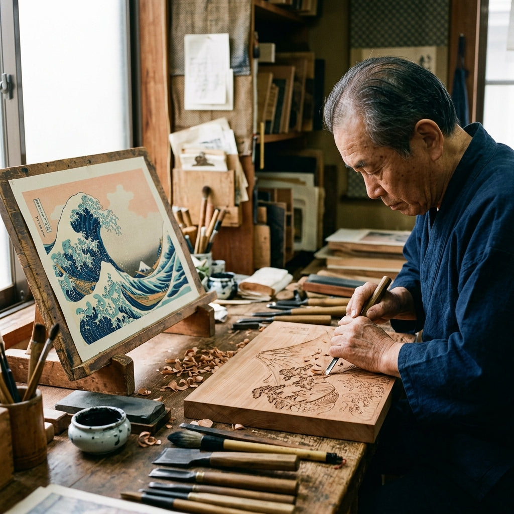 Shin Hanga vs Sōsaku Hanga: The Japanese Printmaking Civil War