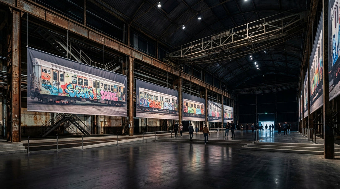 Inside 'Art Is Not A Crime': How Henry Chalfant Rebuilt NYC Subway Graffiti at 1:1 Scale in Amsterdam