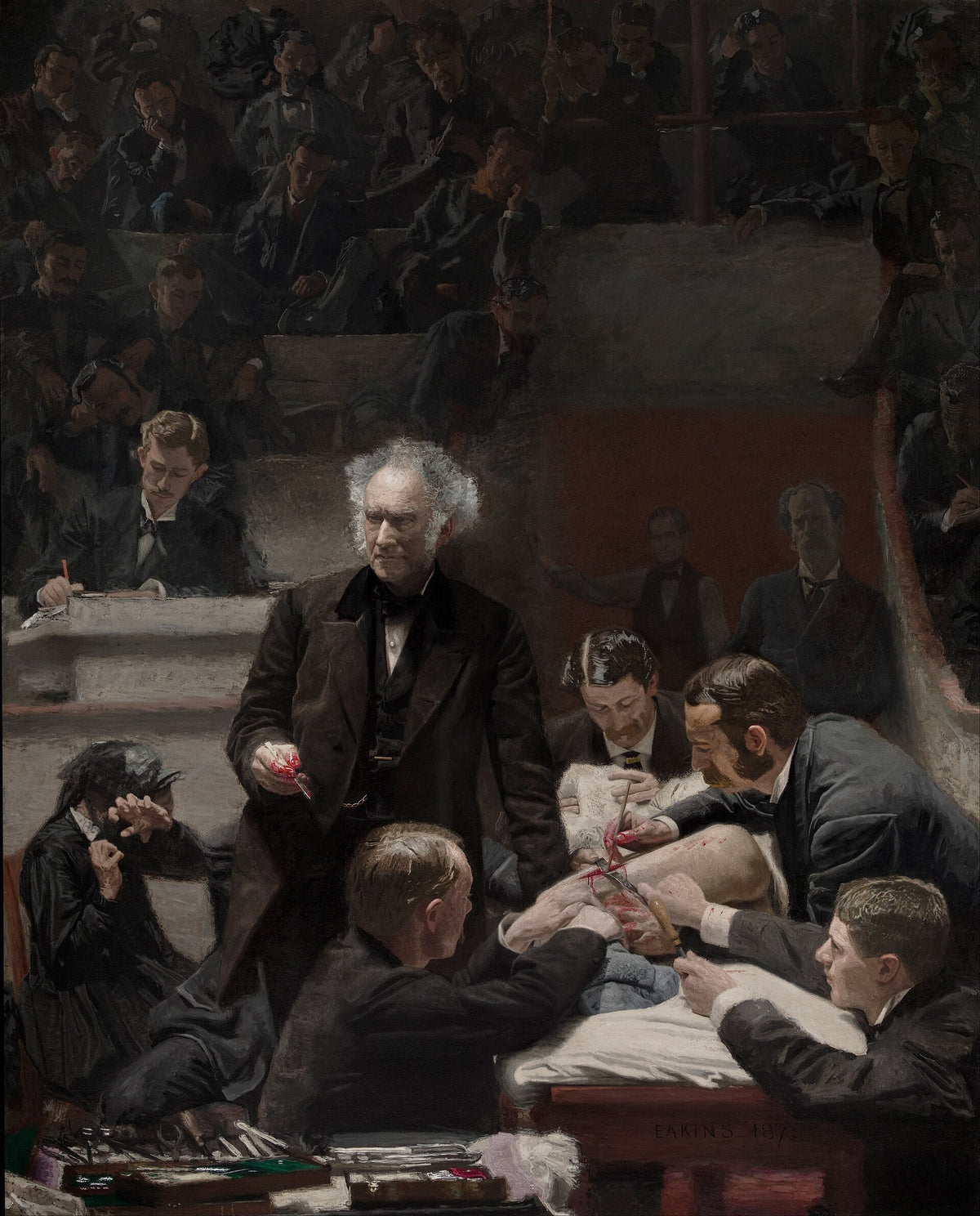 Why The Gross Clinic Was Banished to a Field Hospital