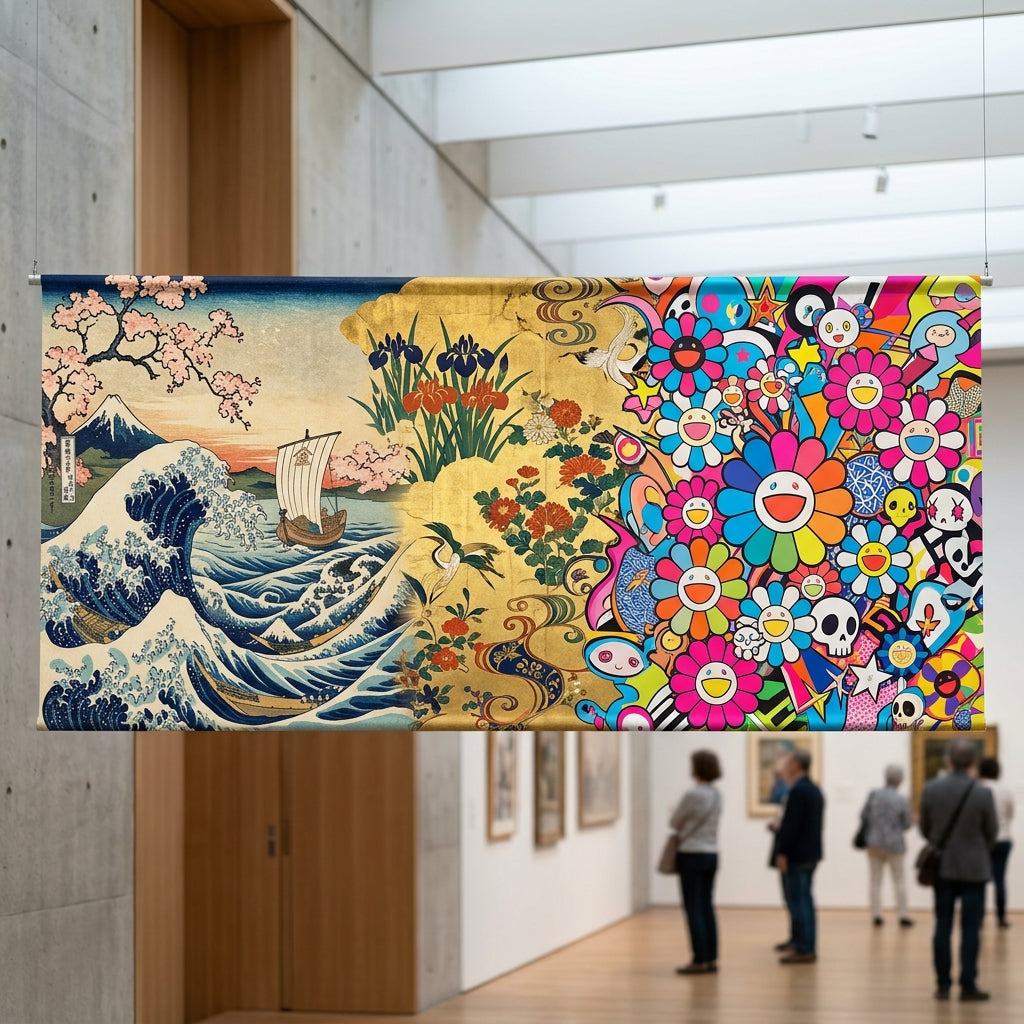 From Ukiyo-e to Superflat: How Japanese Graphic Art Kept Reinventing Spatial Flatness for 340 Years