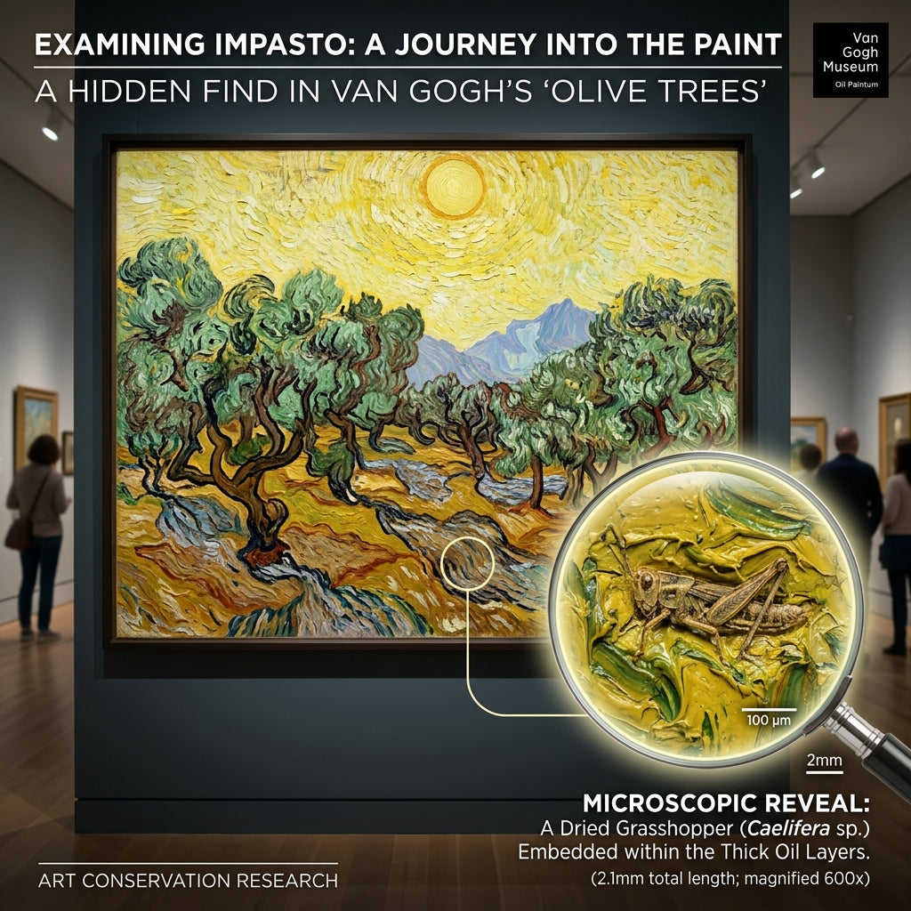 The 128-Year-Old Grasshopper Hidden in Van Gogh's Olive Trees