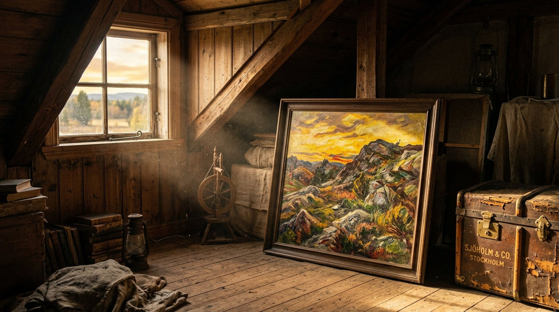 How Van Gogh's Sunset at Montmajour Spent 60 Years in a Norwegian Attic