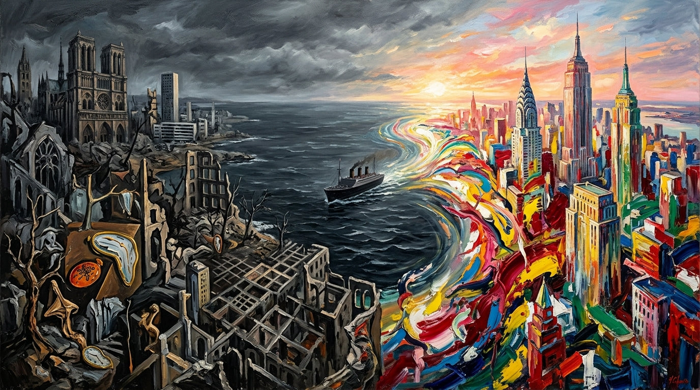 How World War 2 Reshaped the Art World Map: The Transatlantic Shift