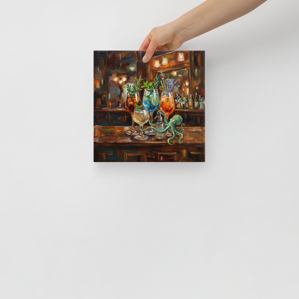 The Alchemist's Bar Mockup