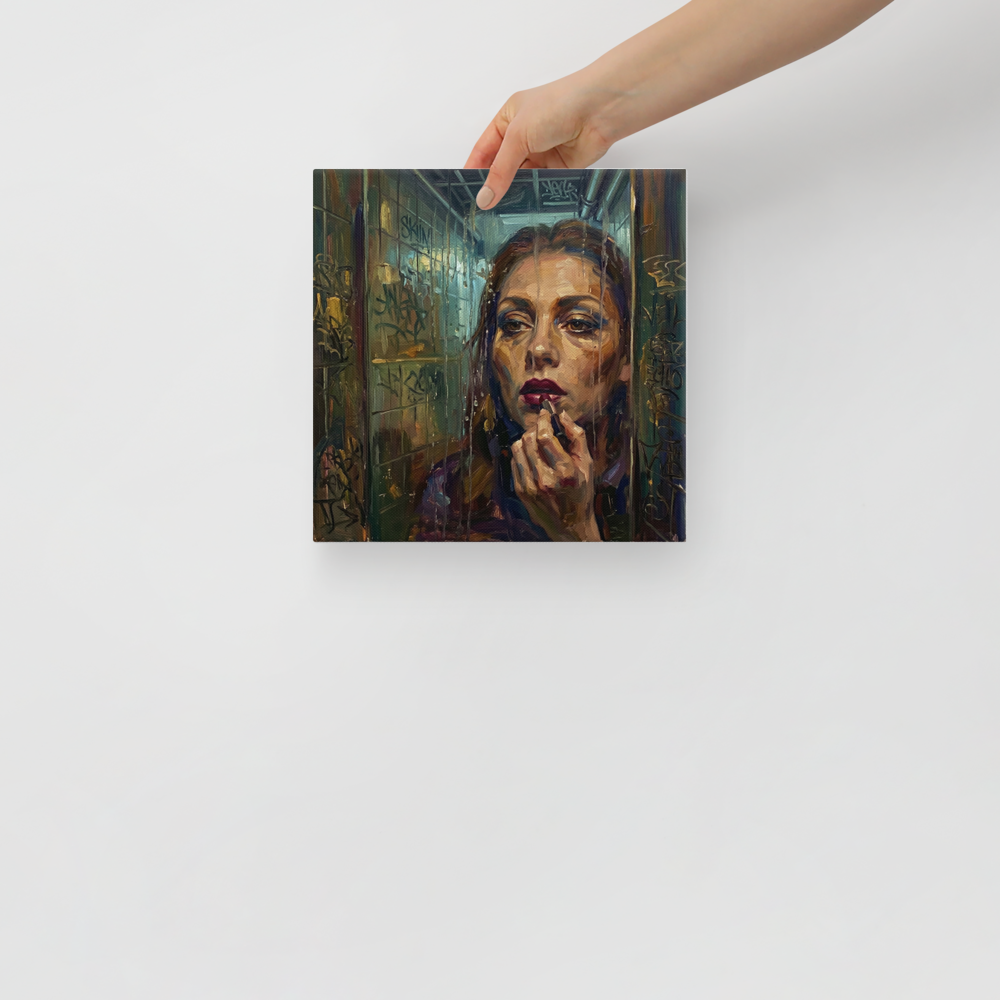 Behind the Glass Mockup