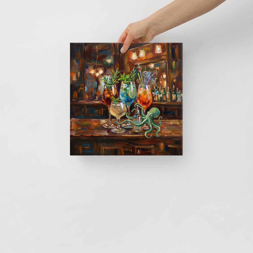 The Alchemist's Bar Mockup