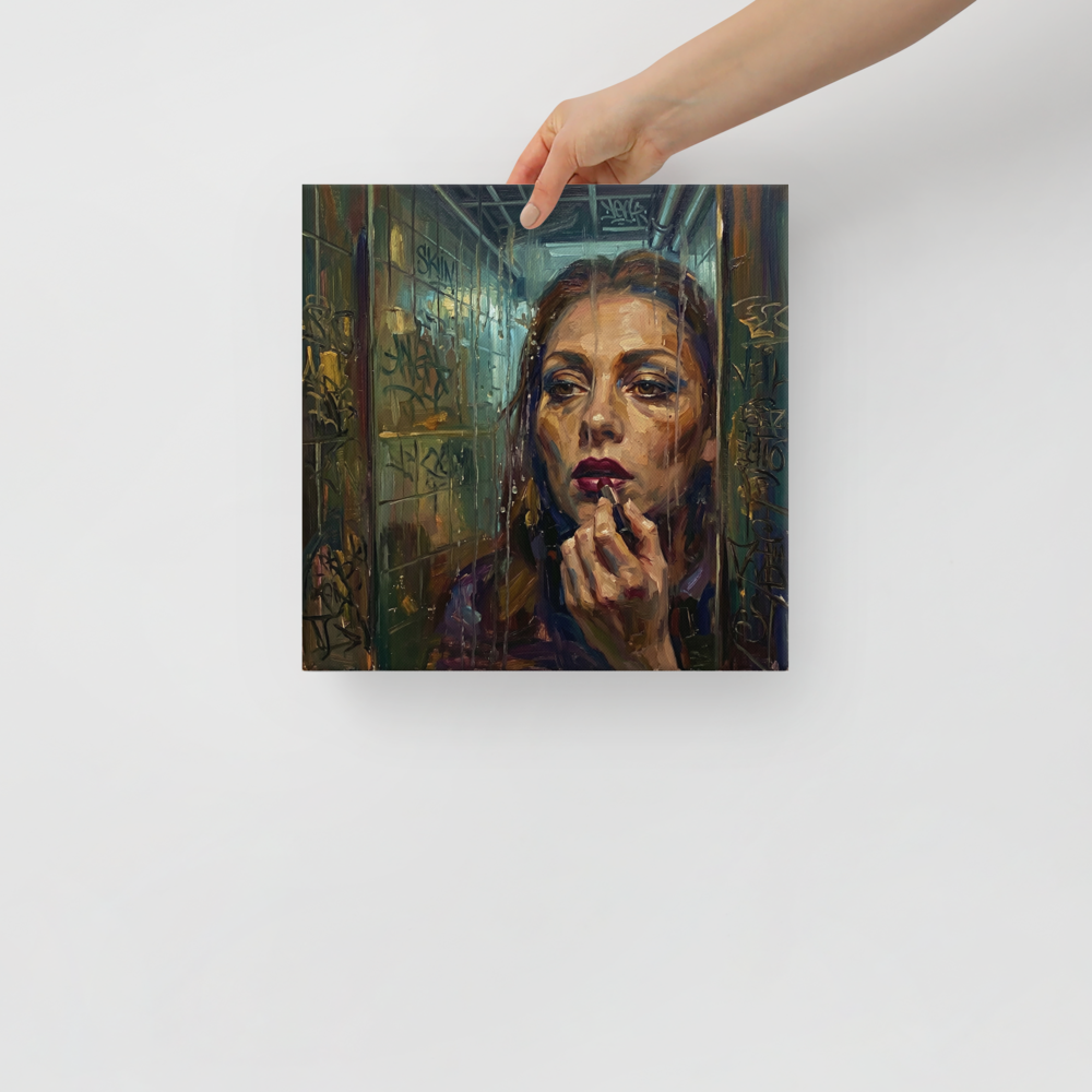 Behind the Glass Mockup