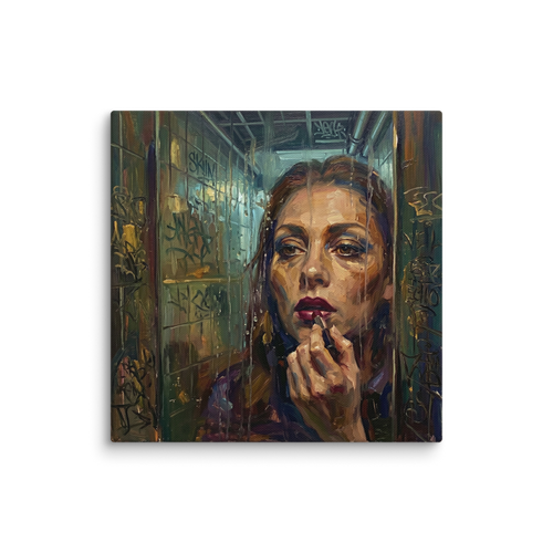 Behind the Glass Mockup
