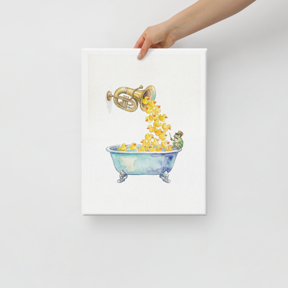 The Symphony of Rubber Ducks Mockup