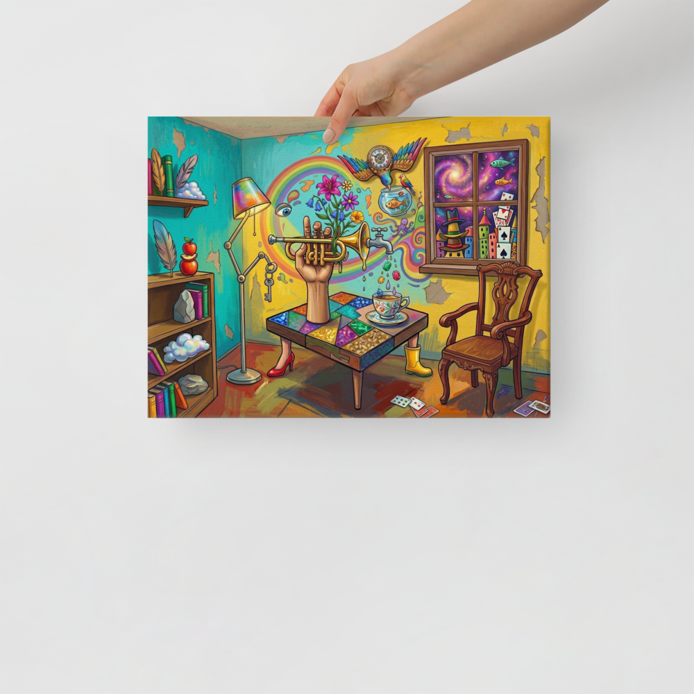 The Symphony of Nonsense Mockup