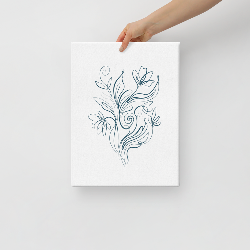 Fluid Blooms Mockup
