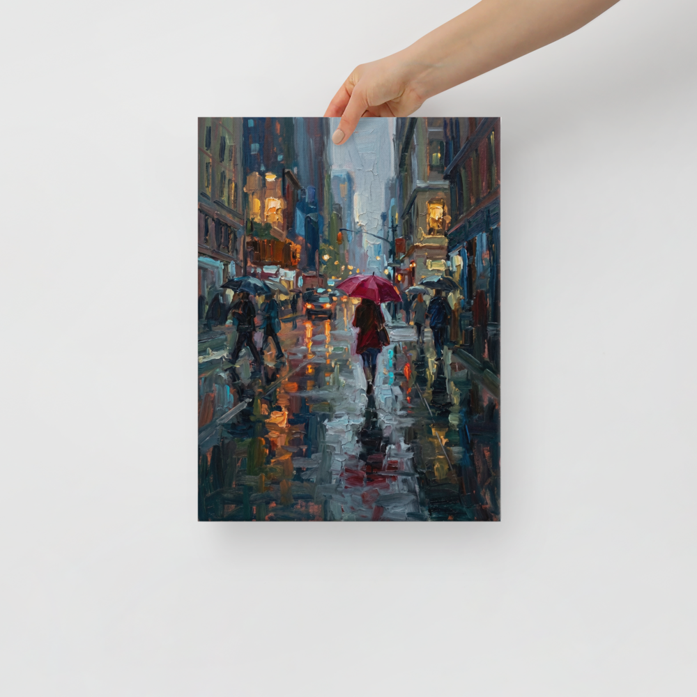 Neon Rain Mockup