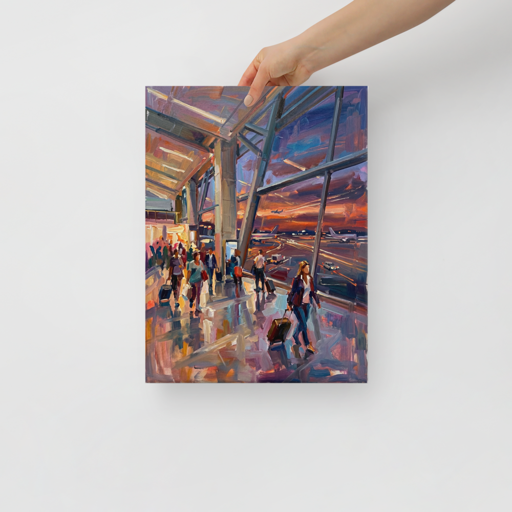 Departures at Dusk Mockup