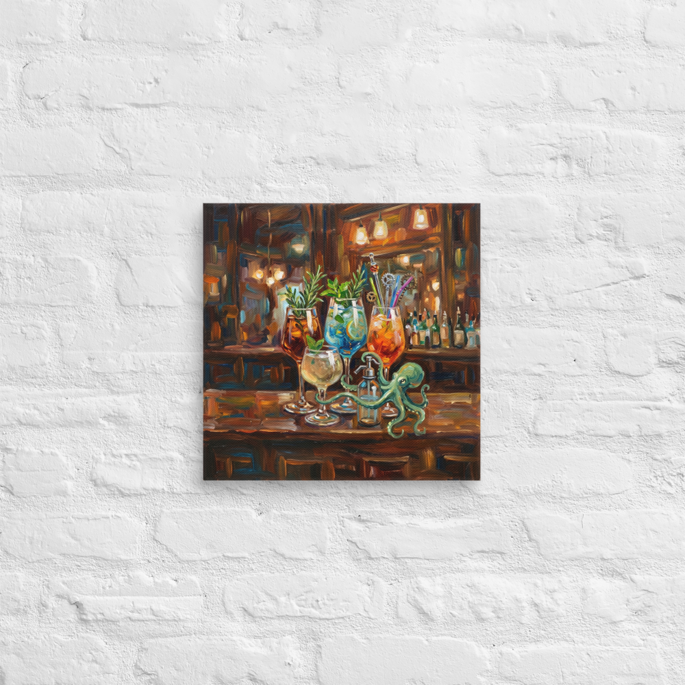 The Alchemist's Bar Mockup
