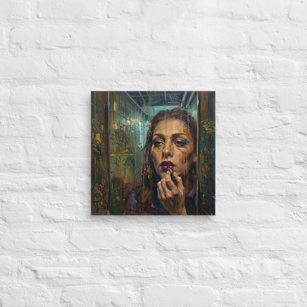 Behind the Glass Mockup