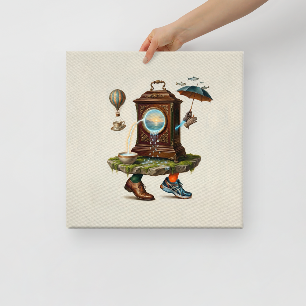 Time's Liquid Journey Mockup