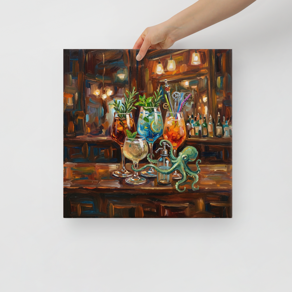 The Alchemist's Bar Mockup